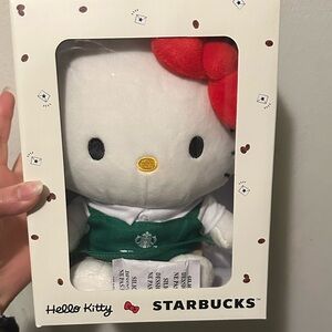 Unavailable Starbucks & Hello Kitty(Sanrio) plush- doll